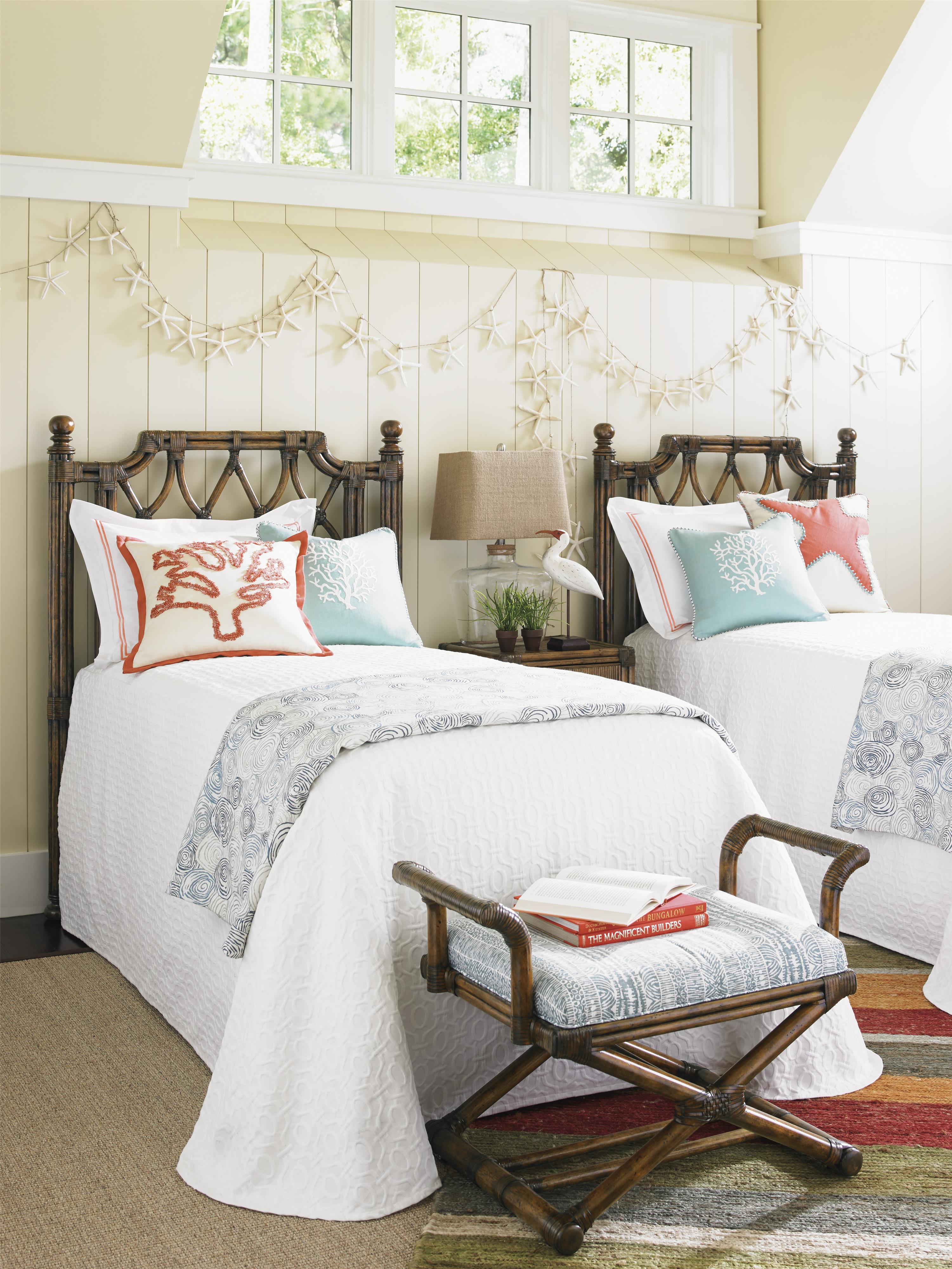 Bali rattan store headboard